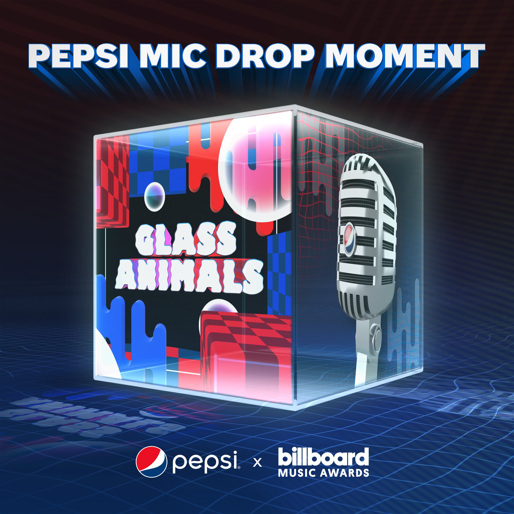 Pepsi Mic Drop Moment 2022 - Glass Animals - Billboard ChartStars |  Billboard ChartStars Store | Powered by Unblocked
